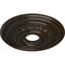 Ekena Millwork Orleans Ceiling Medallion (Fits Canopies up to 4 5/8"), 17 5/8"OD X 3 5/8"ID X 1 7/8"P, Stone Hearth CM17OLSHF - alternate 4
